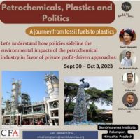 4-Day Workshop on Petrochemicals, Plastics, and Politics by Sambhaavnaa Institute, Palampur, Himachal Pradesh