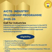 AICTE Industry Fellowship Programme 2025