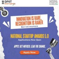 National Startup Awards 5.0 by DPIIT
