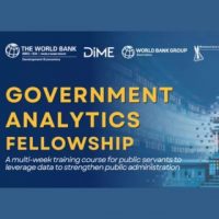 World Bank Government Analytics Fellowship Program 2025