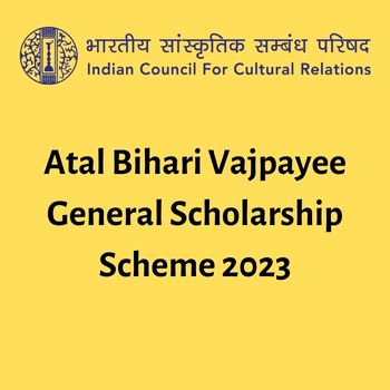 Atal Bihari Vajpayee General Scholarship Scheme 2023 for UG & PG Programme