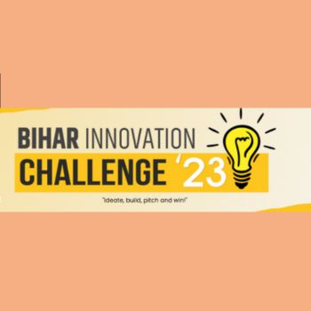 Bihar Innovation Challenge 2023