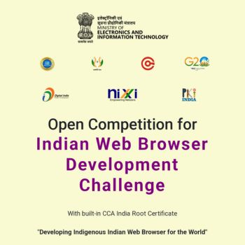 Indian Web Browser Development Challenge by the Centre for Development of Advanced Computing (CDAC) [Total Prize of Rs. 3.4 Cr.]: Submit by July 1, 2024!