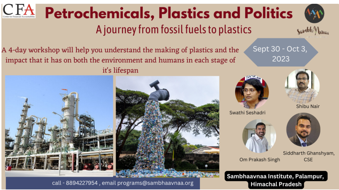 CfA 4Day on Petrochemicals, Plastics, and Politics by