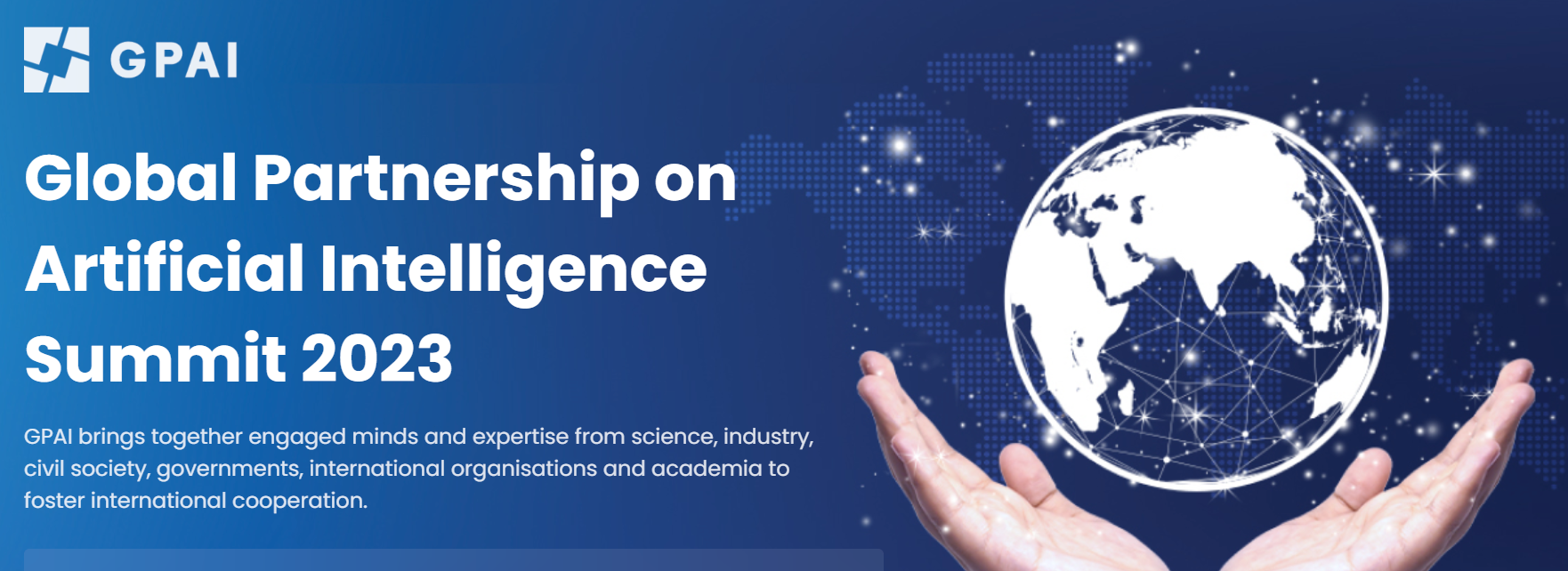 Global Partnership On Artificial Intelligence Summit 2023