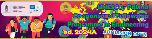 UNESCO/Poland Co-Sponsored Fellowships in Engineering 2024