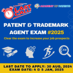 Patent & Trademark Agent Exams 2025: Prepare with Academy of Patents