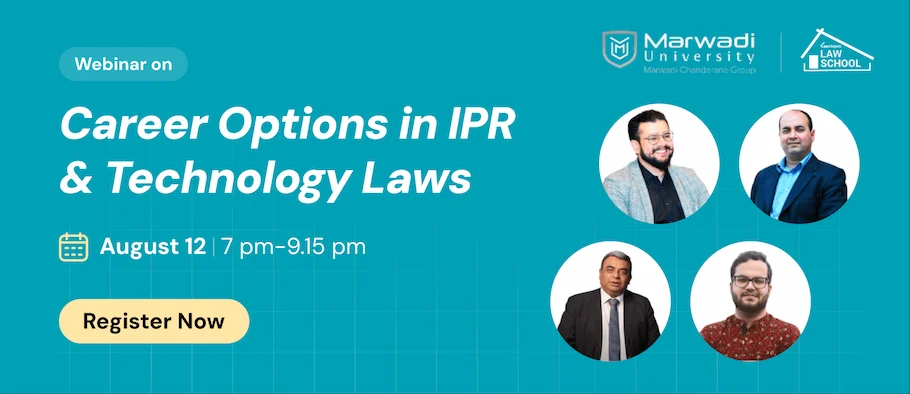 Career Options in IPR & Technology Laws — Marwadi University