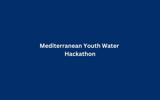 Mediterranean Youth Water Hackathon