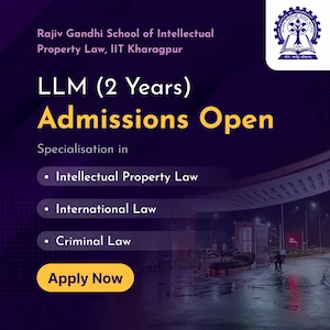 Indian Institute of Technology Kharagpur - Admissions Open - LLM