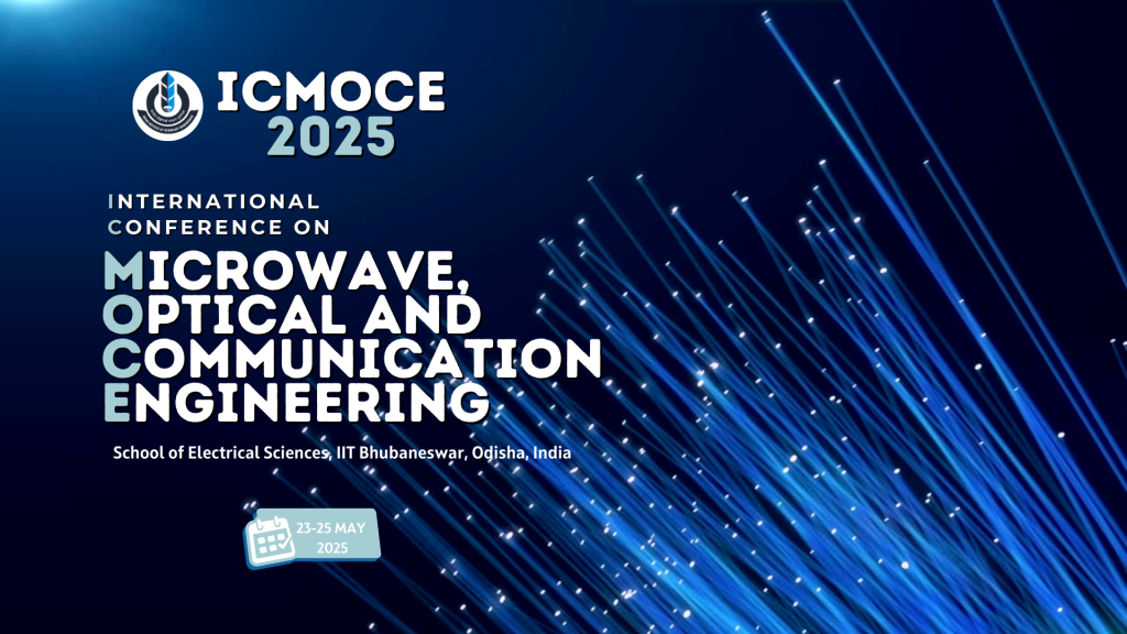 3rd International Conference on Microwave, Optical and Communication Engineering 