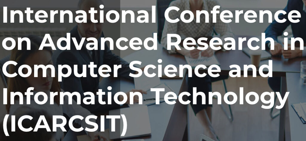 ASAR International Conference on Advanced Research in Computer Science and Information Technology