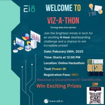 Viz-A-Thon- National-Level Hackathon