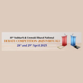 10th Debate Competition at Sardar Patel Subharti Institute of Law
