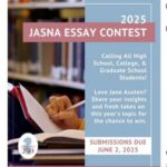 Annual Student Essay Contest 2025 by JASNA