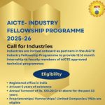 AICTE Industry Fellowship Programme 2025