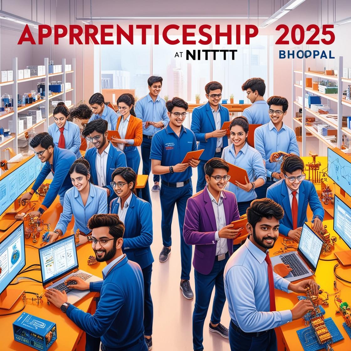 Apprenticeship 2025 at NITTTR Bhopal